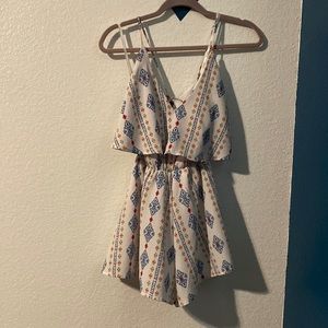 Romper from papaya